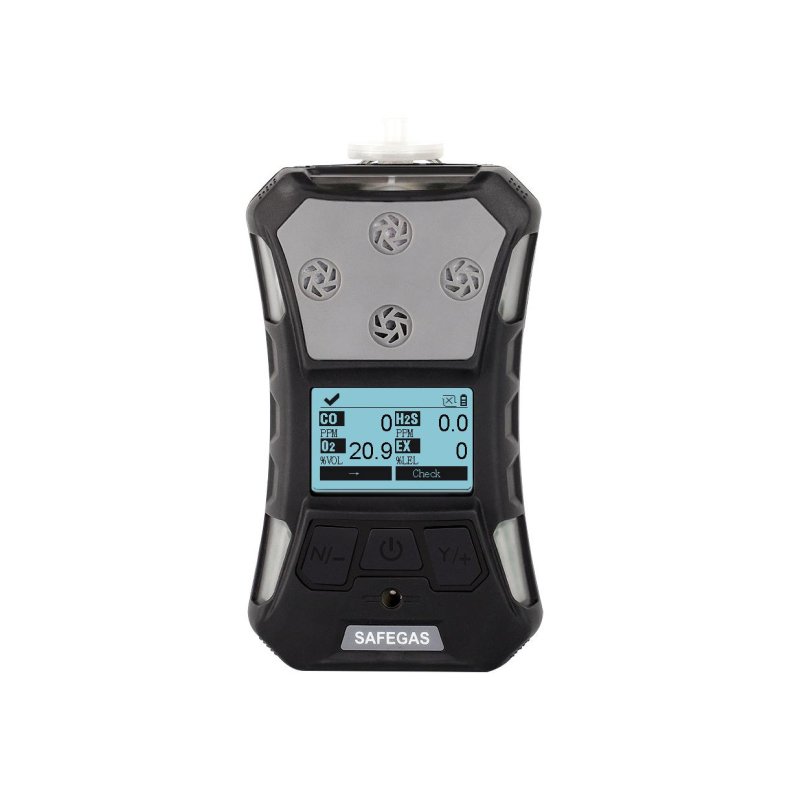 Safegas 5-Gas Detektor m. pumpe
